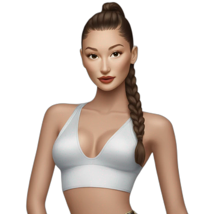 Gigi and Bella hadid emoji