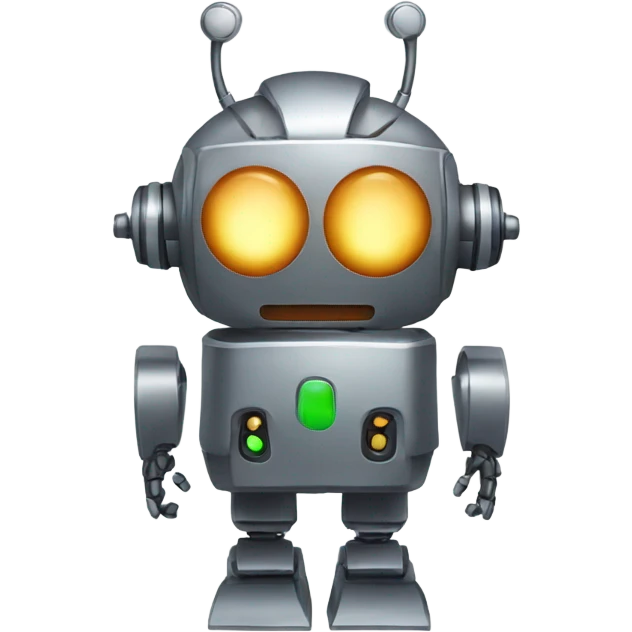 Robot navideño  emoji
