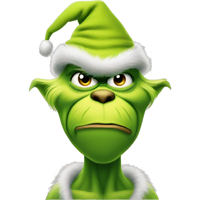 Grinch on Christmas  emoji