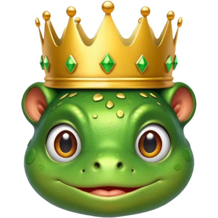 The Frog Prince emoji