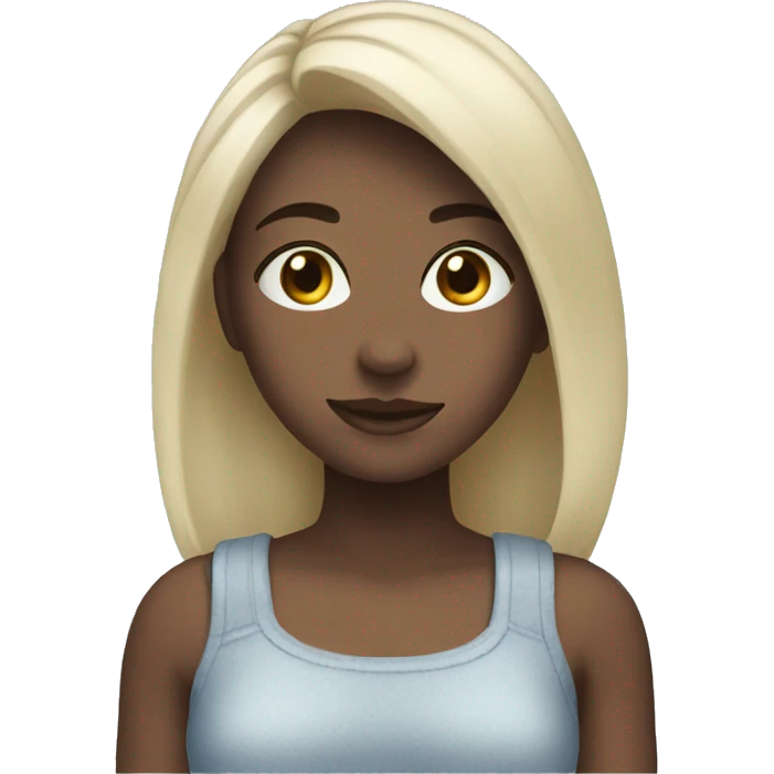 GirGirl friend blue emoji