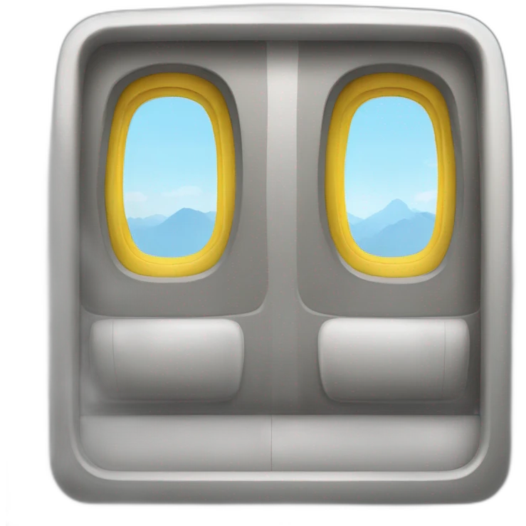 Flugzeug Fenster emoji