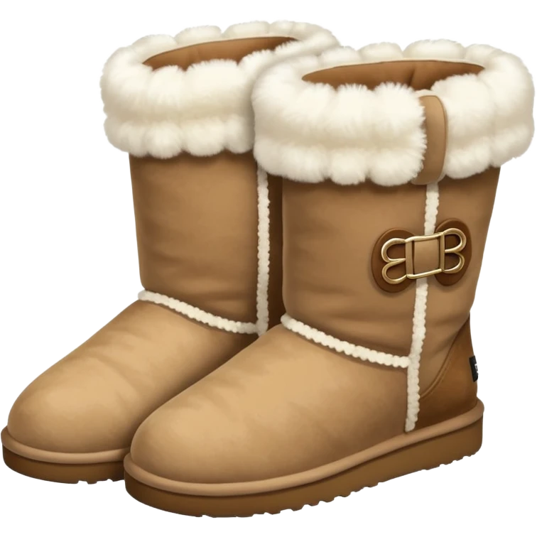 A white Ugg boots emoji