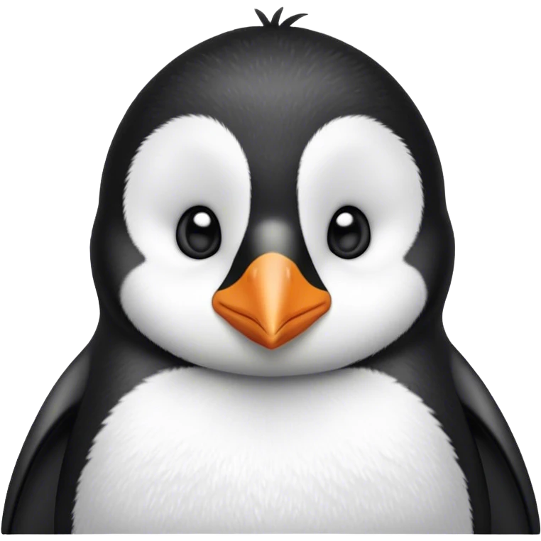 Loving penguin emoji