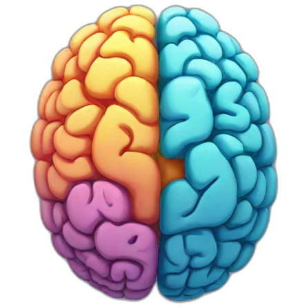 brain colorful emoji