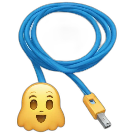 blue cord emoji