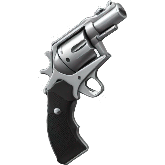 Silver gun bullet emoji