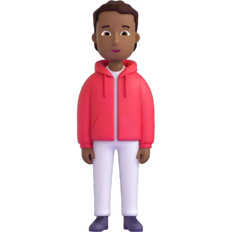 black man emoji