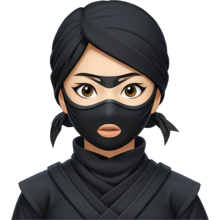 Ninja woman emoji