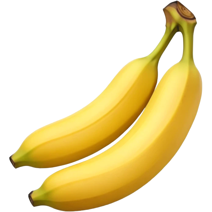 single yellow banana emoji