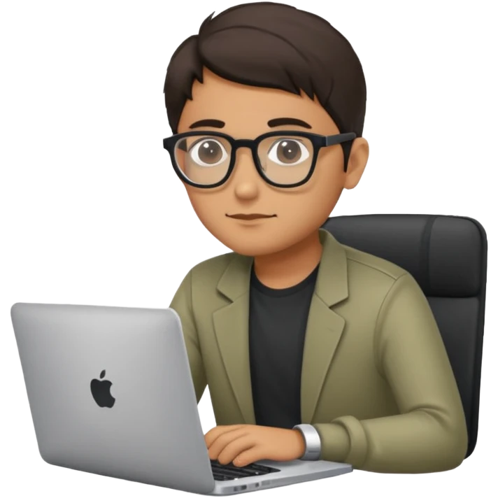 It's like a developer sitting in front of a laptop emoji