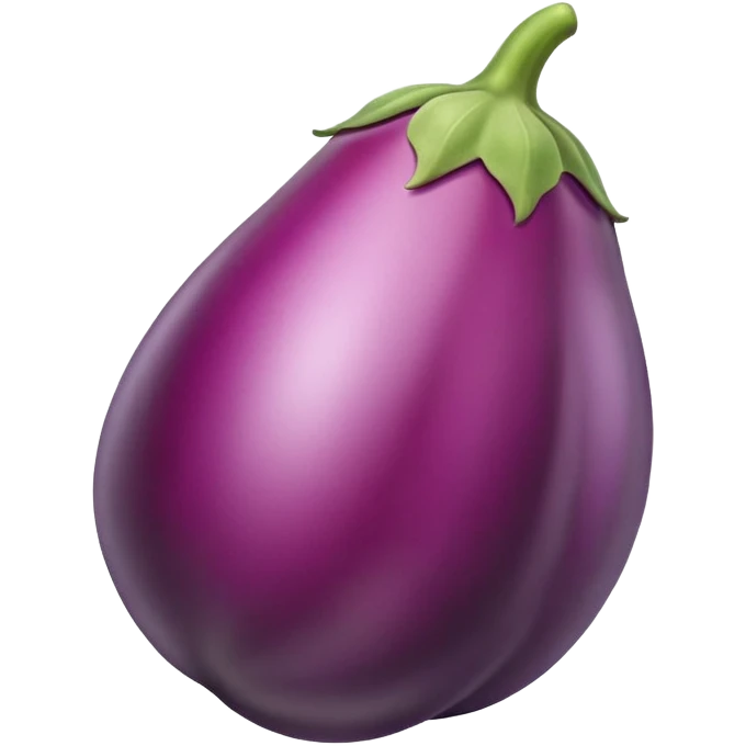 Eggplant pink color emoji