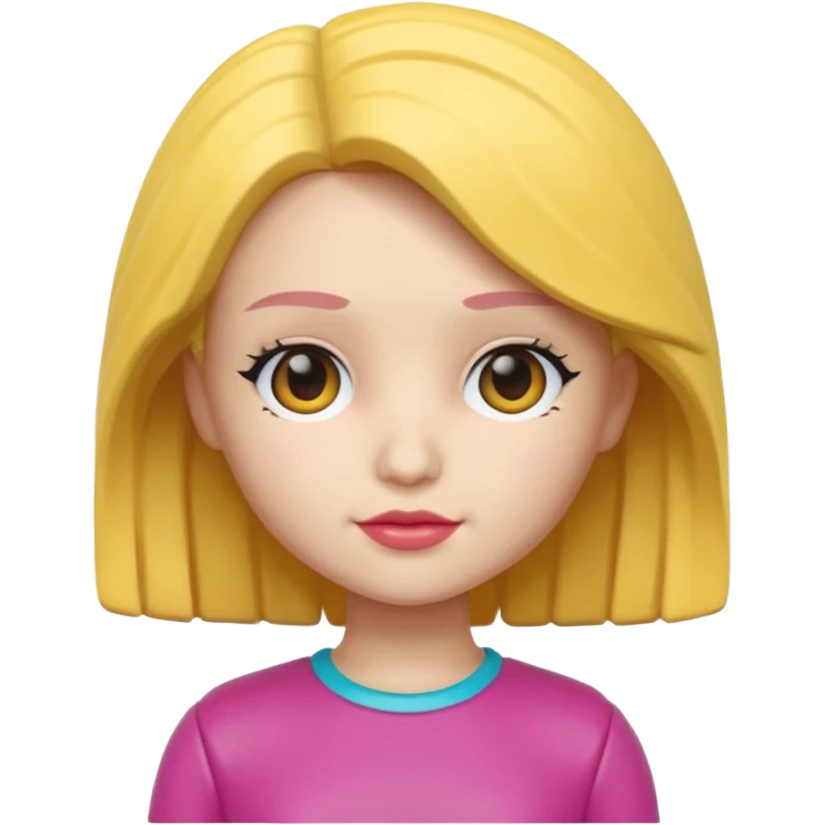 Fanko Pop Figure girl emoji