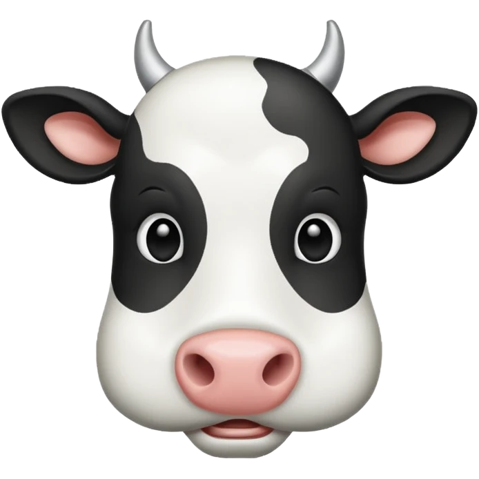 Generate an emoji of a cow emoji