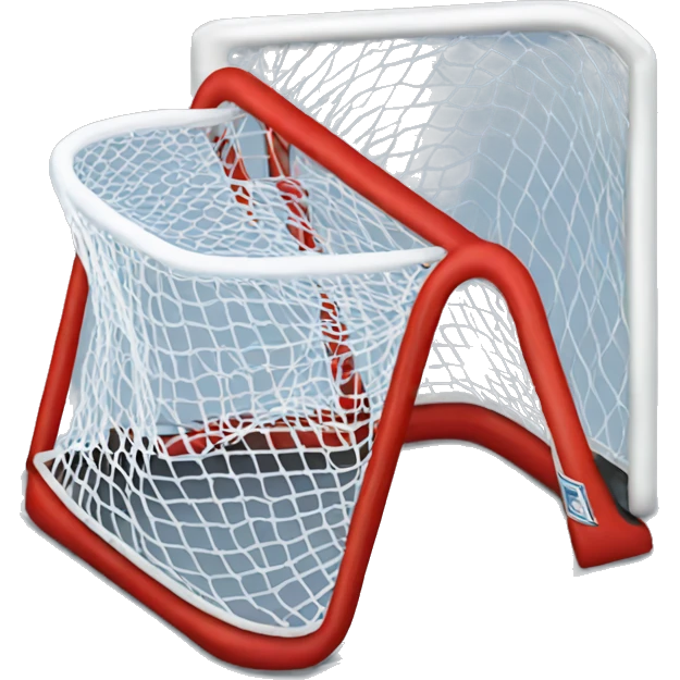 Ice hockey net emoji