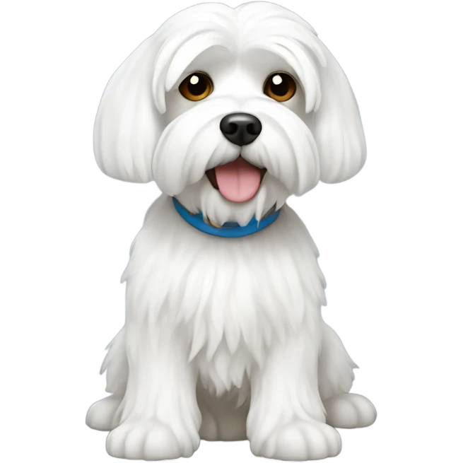 white maltese emoji