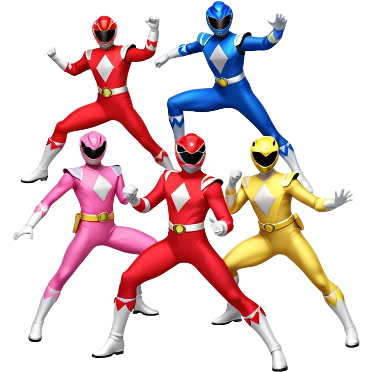 Power rangers emoji