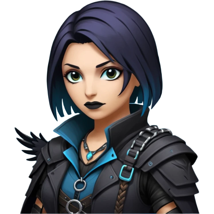 shadowrun technomancer raven emoji