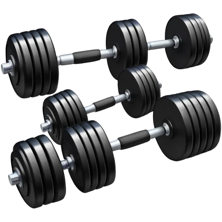 dumbbells and weights pla emoji