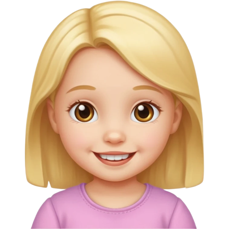 Baby girl emoji