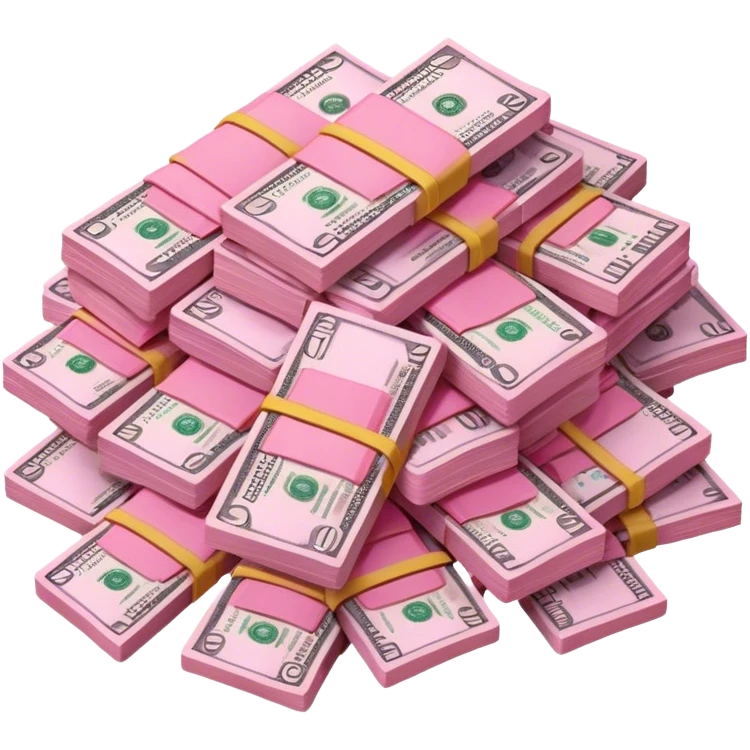 pink money emoji