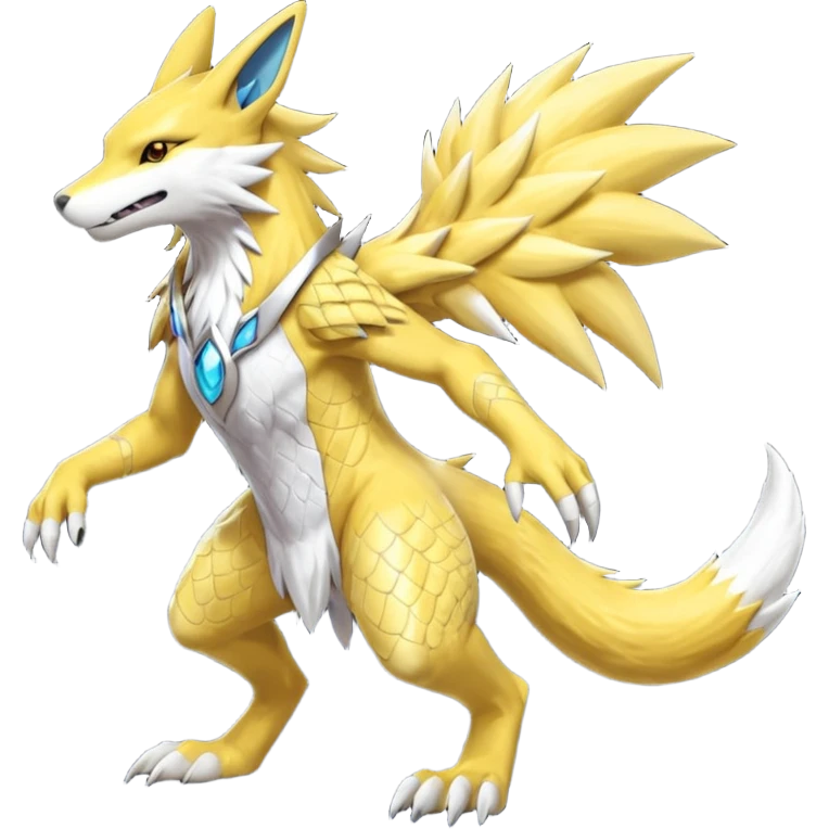 Renamon-Manectric-Sergal-Lombax-hybrid-fusion emoji
