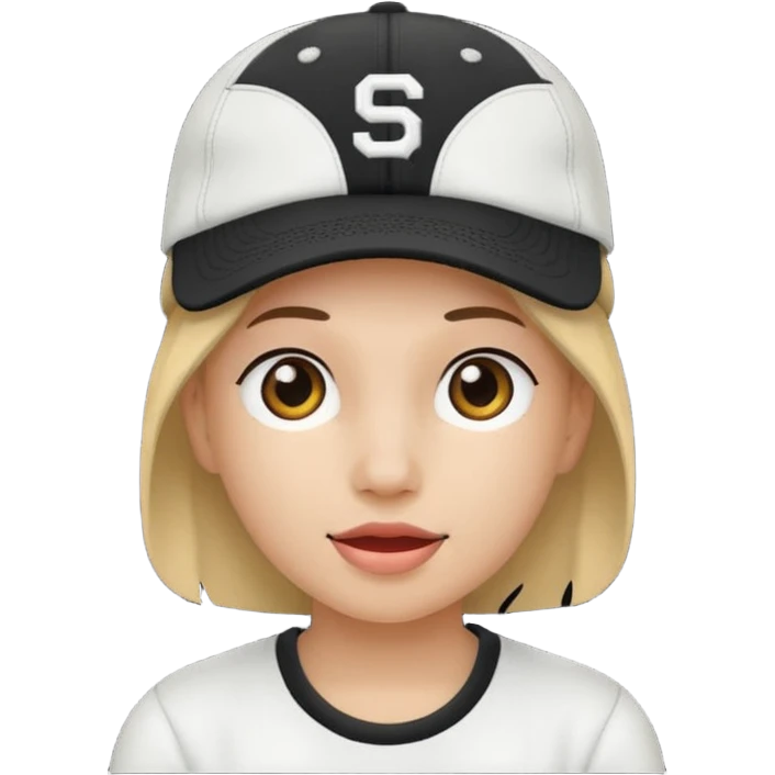 black baseball cap  emoji