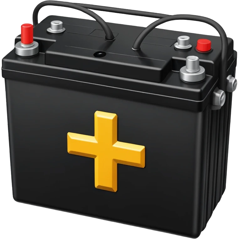 car battery emoji