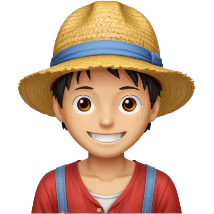 Luffy One Piece emoji