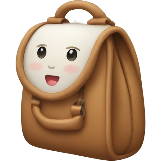 Cute bag emoji