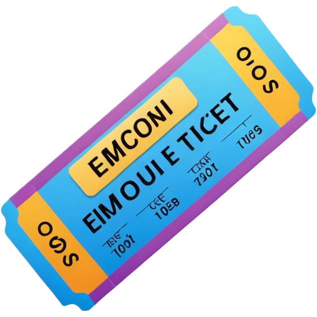 Ticket emoji