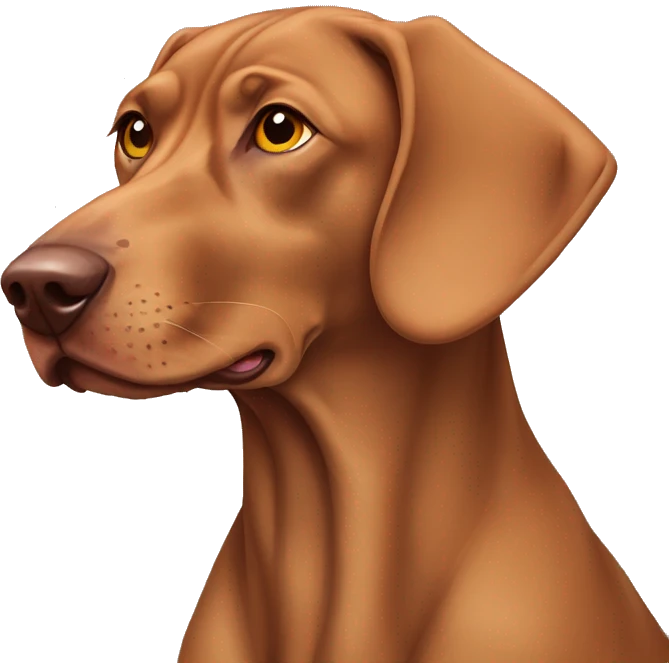 Hungarian viszla dog emoji