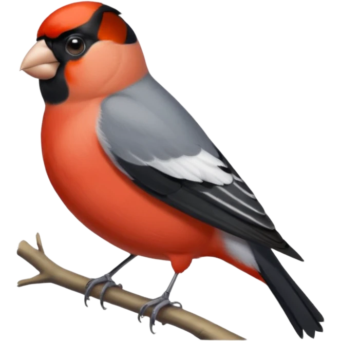 Pyrrhula pyrrhula  emoji