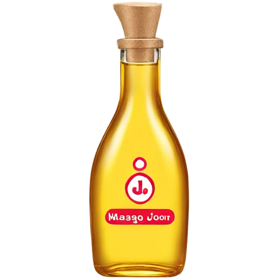 Authentic Replica Bottle of Johnson &  Johnson Massage Oil emoji