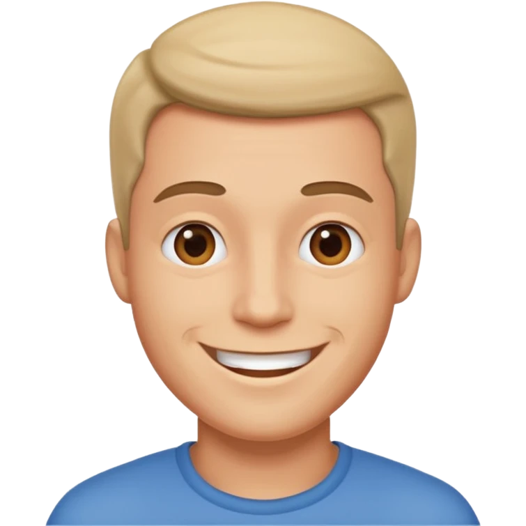 sneak smile man emoji