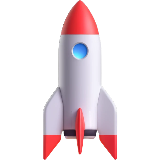 Rocket Colour full emoji