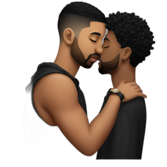 drake kissing 21 savage emoji