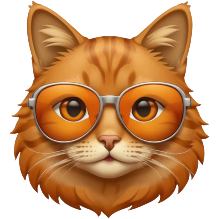 Cat wearing sunglasses emoji