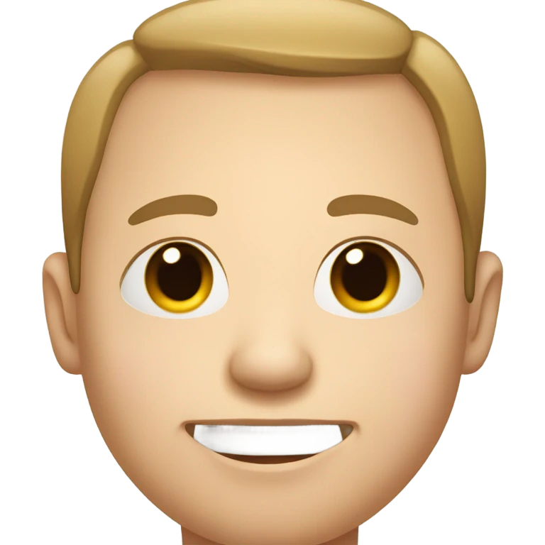 Down syndrome man emoji