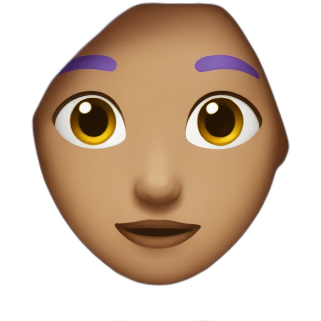 purple X emoji