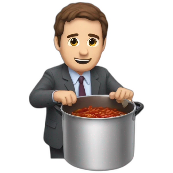 the office kevin dropping a pot of chili emoji