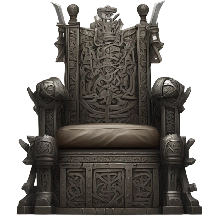 The Game of Thrones throne emoji