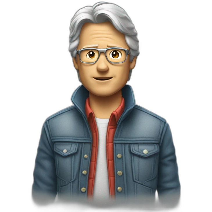 Marty Mcfly emoji