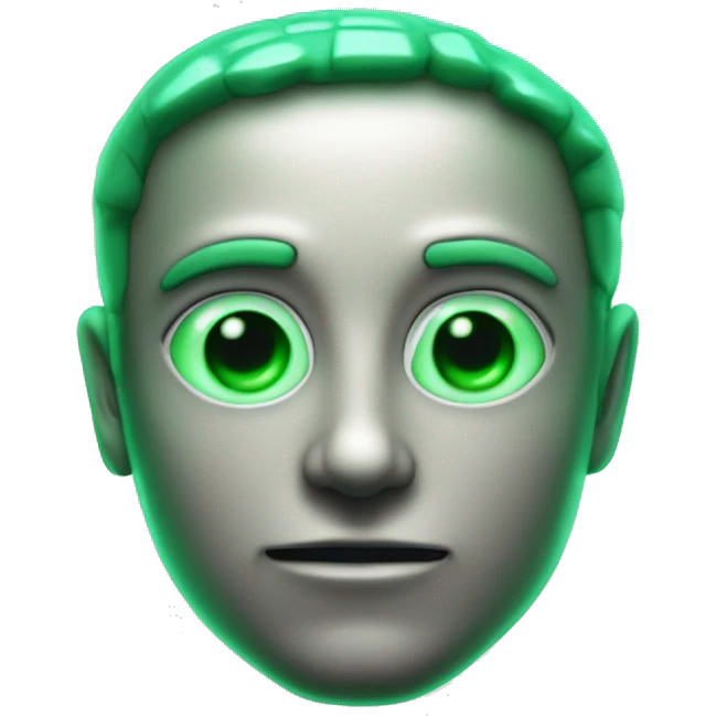 A mysterious shining omnious element named "IMPLOSIONITE" Shining in neon green beautiful Looking Like  Emerald emoji