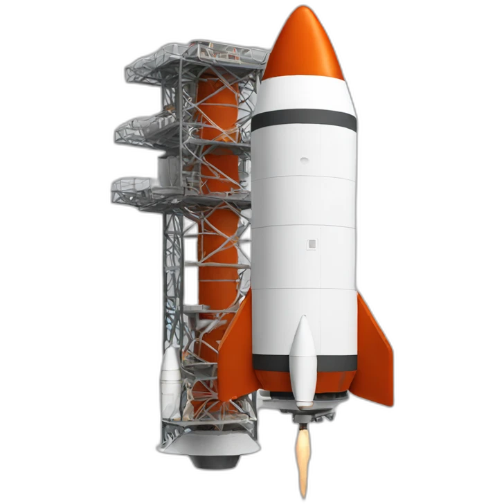 mars rocket emoji