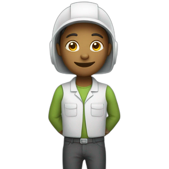 working hard on labtop emoji