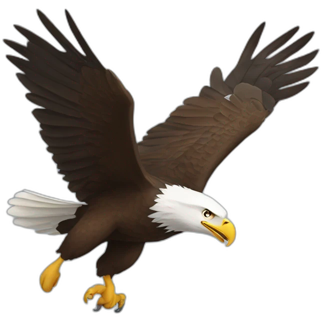 Bald Eagle Flying emoji