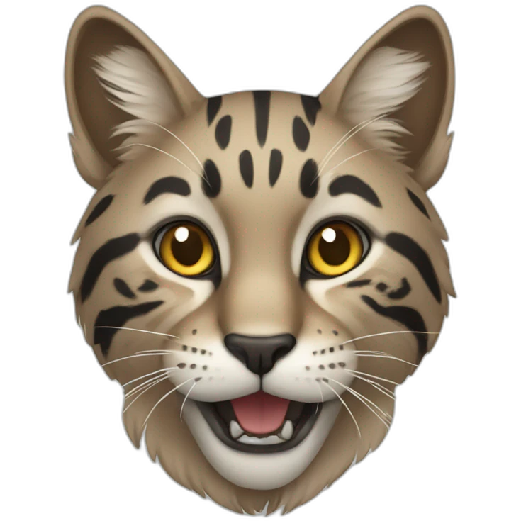 Wild cat emoji