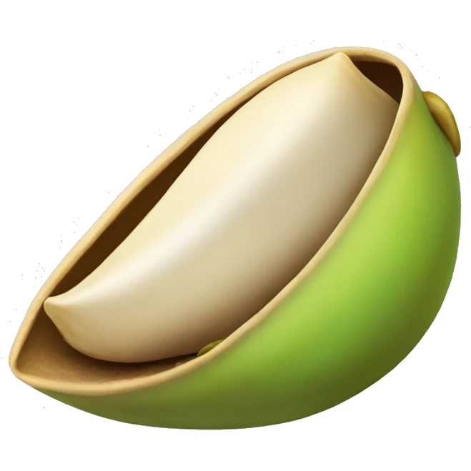 pistachio shell emoji