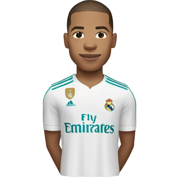 Mbappe of Real Madrid  emoji